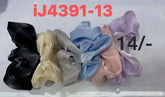 Impression Women's Silky Scrunchies (Pack of 12)